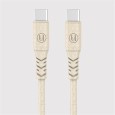 Ladekabel USB-C -> USB-C für Samsung u.a. 1.0m, white vanilla (Uunique) vendre